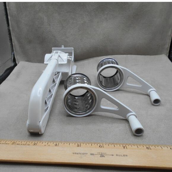 Cooking Club of America Roatry Cheese Grater Shredder 2 Blades Only - Picture 5 of 8